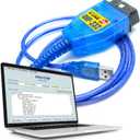 OHP 232 VAG-COM KKL 409.1 | VCDS-Lite Scan Tool OBD2 USB Cable | Volkswagen, Audi, Seat and Skoda Vehicles