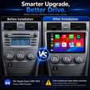 64GB Car Stereo Radio for Toyota Camry 2007 2008 2009 2010 2011, 9 Inch Android Touchscreen Head Unit with Wireless CarPlay & Android Auto, Bluetooth 5.0, GPS, FM/RDS, SWC, DSP, 1080P Backup Camera
