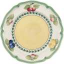 Villeroy & Boch French Garden Fleurence Salad Plate, Premium Porcelain, White/Multicolored (8.3")