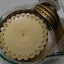 Gold Cake Stand Metal Dessert Table Display Set Tiered Cupcake Holder Fruit Candy Donut Plate Serving Tower Tray Platter (Gold)