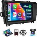 8Core 4G+64G Car Radio for Toyota Prius 2010-2015 with Original JBL Navigation, Rimoody Android Car Stereo 9 Inch Touchscreen Carplay Android Auto GPS WiFi DSP Mirror Link Bluetooth FM Backup Camera