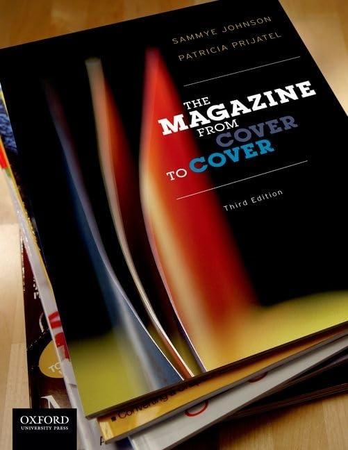 The Magazine from Cover to Cover, by Sammye Johnson (Author), Patricia Prijatel (Author)