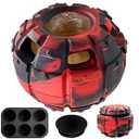 Yipetor Dog Toy, Frozen Dog Treats to Keep Dogs Busy, Interactive Treat Dispensing Dog Toy Puzzle, Interactive Chew Toys for Dog Power Chewer, Durable Rubber-Easy to Clean-Holds Kibble - Large