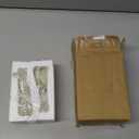 Newman House Studio Easter-Decorations Bunny-Decor Spring-Figurines Table-Centerpiece - 2PC Spring Decorations Resin Rabbits with Carrot and Flower Tabletop Ornaments for Home Farmhouse 4.5H inch