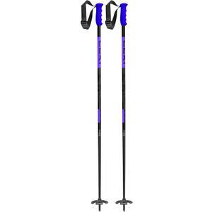 LEKI SWTCH Lightweight Aluminum Ski Poles for Downhill Skiing (130 cm, Purple)