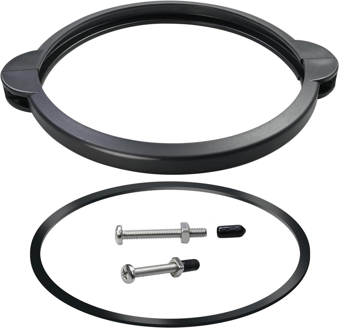 SF90110-1 Clamp Collar Ring Replacement for Intex, Perfectly Fit for Intex 10 Inch Sand Filter Pump + O-Ring