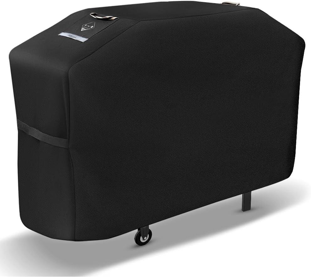 Griddle Cover for Blackstone 28 inch Griddle with Hood,[Upgraded Rip-Proof&Waterproof] Heavy Duty Grill Cover,Windproof 5483 Grill Cover for Blackstone 2 Burner Griddle with Strap and Air Vent