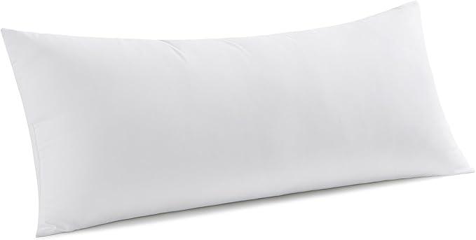 MIULEE 14x26 Inch Throw Pillow Insert Premium Throw Pillow Virgin Microfiber Stuffer Rectangle Pillow for Sofa Bed Couch