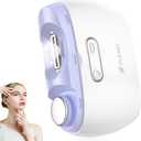 Electric 2-in-1 Nail Clipper & Polisher, 2-Speed Safe Fingernail Trimmer for All Ages, Rechargeable Automatic Nail Clipper with Light, Manicure Set for Baby Kids Seniors & Weak Hands