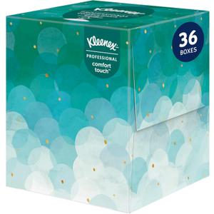 Kleenex Professional Facial Tissue, Bulk (21270), 2-Ply, White, Upright Cube Boxed Format, Designed for Business (90 Tissues/Box, 36 Boxes, 3,240 Sheets/Case) Kleenex Professional Facial Tissue, Bulk (21270), 2-Ply, White, Upright Cube Boxed Format, Designed for Business (90 Tissues/Box, 36 Boxes, 3,240 Sheets/Case)