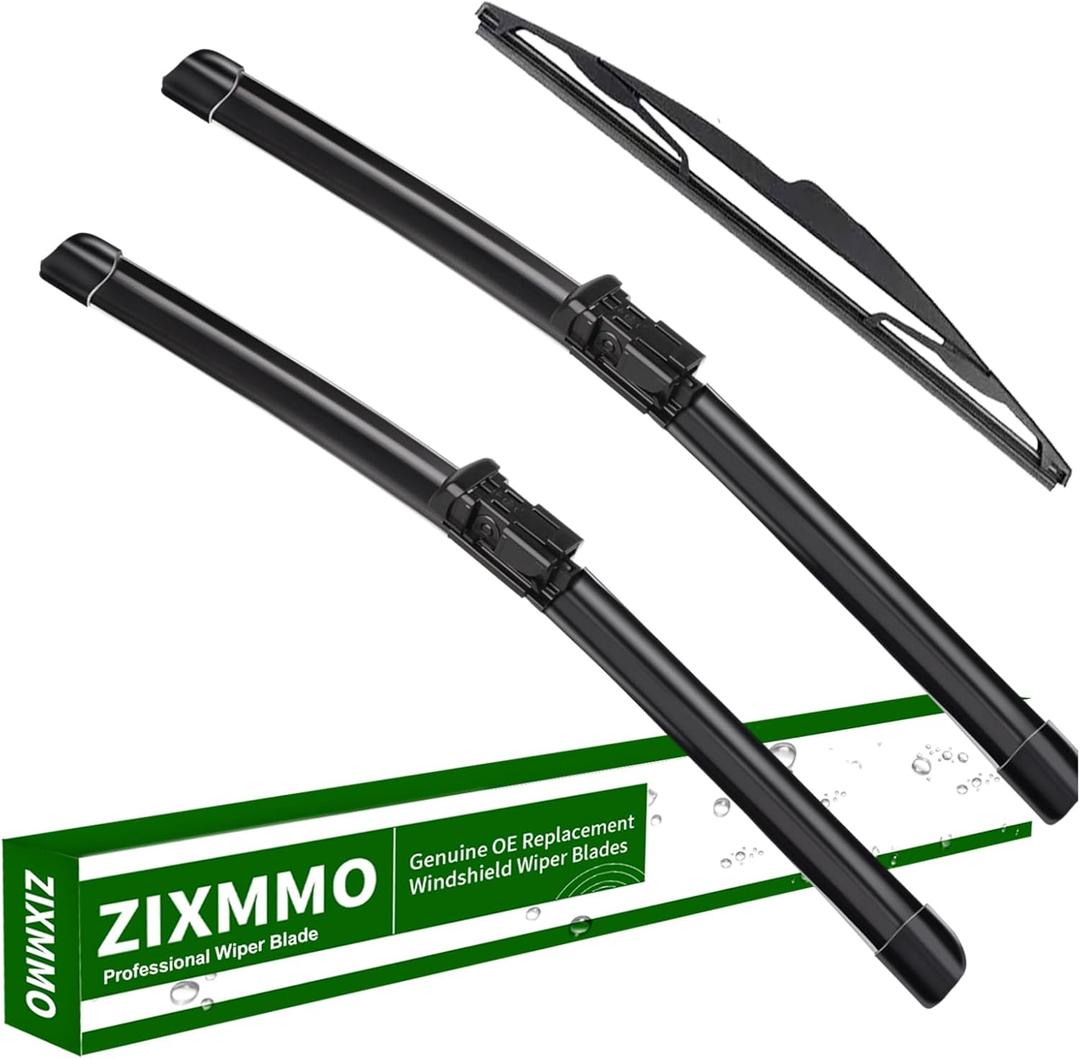 2Factory Wiper Blades Replacement for Ford Fiesta 2009-2012 2013 2014 2015 2016 2017 2018 2019 Original Equipment Windshield Wiper Blades Set - 26"/15" (Set of 2) Top Lock