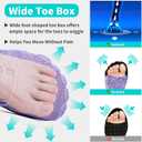 Barefoot Shoes Women Men Minimalist Zero Drop Wide Toe Box Water Shoes Hiking Barefoot Footwear Unisex Sneakers for Workout Cross-Trainer Walking Running Camping Grounding Beach Weightlifting Sport