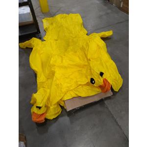 Rubber Inflatable Duck with 2 Heads, 96x36 In