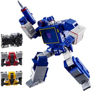 Transformers Studio Series Leader Class The The Movie Soundwave 6.5-Inch Converting Action Figure, Robot Toys for Ages 8+