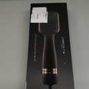 Kristin Ess Hair Volumizing Blow Dryer Brush - Blowout + Hair Straightening Brush - Ceramic + Ionic - Dry, Smooth + Volumize Hair - Flat Padel Base for Faster Blowout - 3 Wind Speeds + 4 Heat Settings