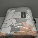 Madison Park Lola 100% Cotton Quilt Set-Casual Floral Channel Stitching Design All Season, Lightweight Coverlet Bedspread Bedding, Shams, Decorative Pillows, Full/Queen (90 in x 90 in), Blush 6 Piece