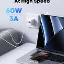 CLEEFUN USB C to USB C Cable (3ft, 2Pack), 60W Type C Chargr Cord Fast Charging for iPhone 16/15 Pro Max/Plus/Pro, for MacBook USBC iPad, Samsung Galaxy S25 S24 S23