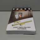 Picture Light Battery Operated, 13in Wireless Art Light for Paintings, Dimmable 5000mAh Recharging Battery Picture Light with Remote Control for Wall, Gallery Dartboard Art Bedroom (Gold-2Pack)