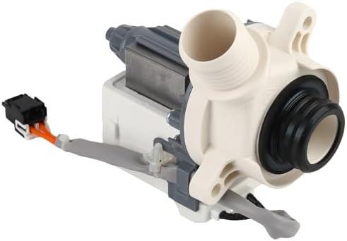 OEM 290D1201G003 WH23X28418 Washer Drain Pump Assembly Compatible with GE Hotpoint, Replaces WH23X24178 WH23X27574 4958182 AP6889136 PS12723115 EAP12723115 290D1201G001 B40-3A01 B30-3A02