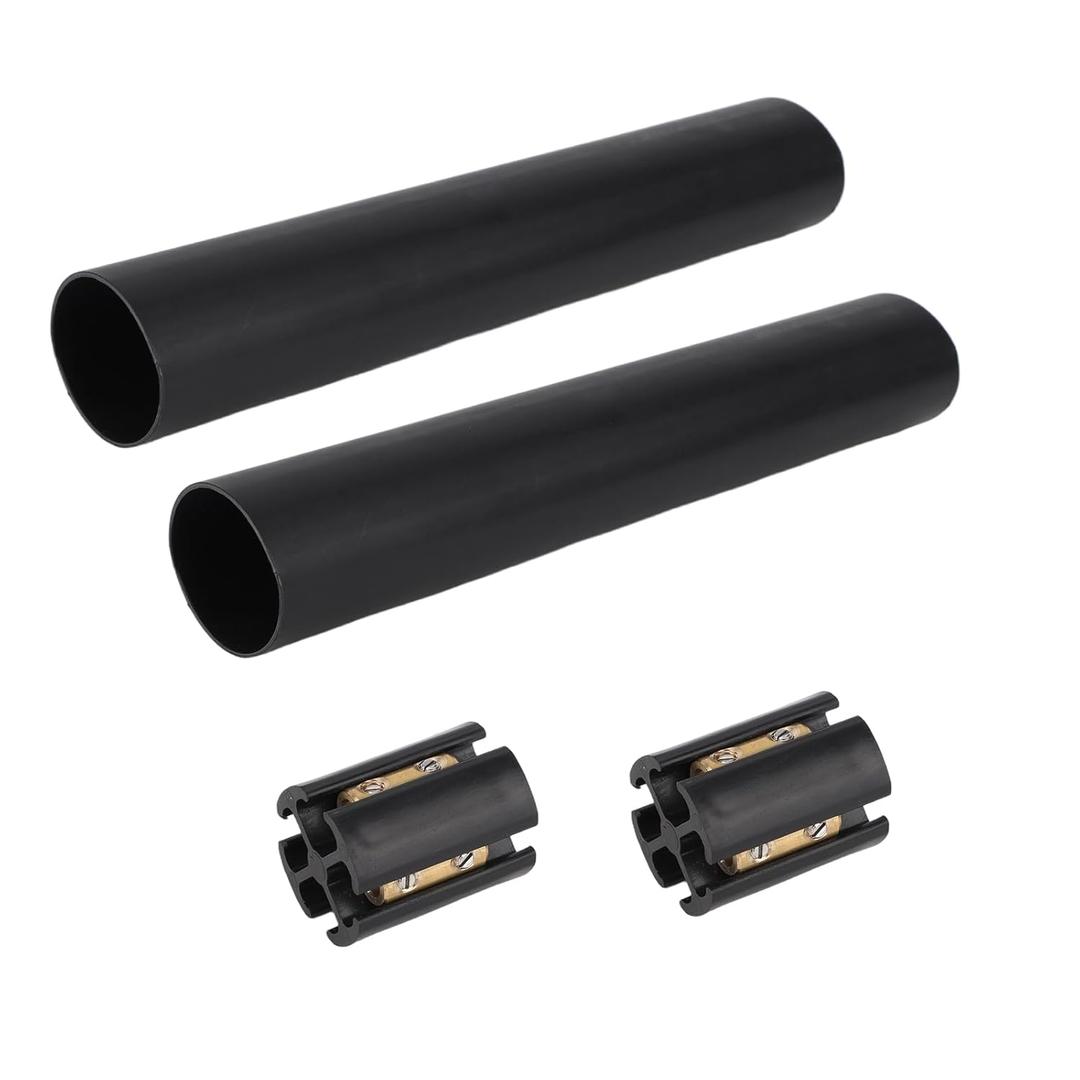 2 Sets Underground Wire Splice Kit, Underground Wire Connectors & Thermal Shrink Tubing UF Cable Splice Kit Suitable for 14/3 to 8/3