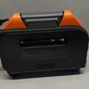 ETENWOLF VORTEX S6 Tire Inflator Portable Air Compressor for Heavy-duty Vehicle, Cordless Air Pump for Car & Inflatables with 19200 mAh Battery, 100% Duty Cycle & Dual Cylinder Bike Pump, Vivid Orange