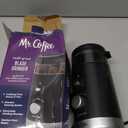 Mr. Coffee Automatic Coffee Grinder with 5 Presets, 12 Cup Capacity, Black Ideal for Home Use and Espresso Lovers