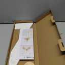 19.7in Giant Light Up Honeycomb Paper Christmas Tree, Indoor Christmas Decorations and Holiday Centerpieces for December Holiday Season Home Office and Xmas Party Supplies