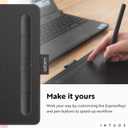 Wacom Intuos Small Bluetooth Graphics Drawing Tablet, 4 Customizable ExpressKeys, Portable for Teachers, Students and Creators, Compatible with Chromebook Mac OS Android and Windows - Black