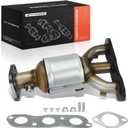 A-Premium Rear Exhaust Manifold Catalytic Converter with Gasket Kit Direct-Fit Compatible with Mitsubishi - 2007-2013 - Outlander 3.0L, E.P.A. Compliant