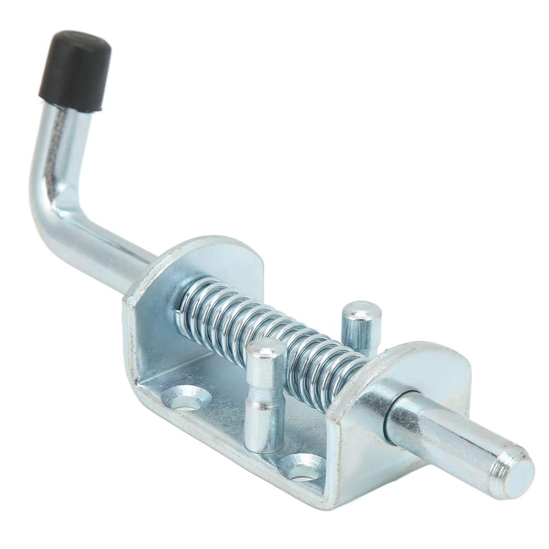 Spring Loaded Pin Trailer 12x171mm RV Trailer Gate Spring Loaded Pin Bolt Carbon Steel Galvanized for Chest Door Container Cabinet