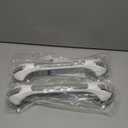 TAILI Grab Bars for Bathtubs and Showers 2 Pack Suction Grab Bar, Heavy Duty Shower Handle Removable Bath Handrails for Seniors and Elderly, Bathroom Safety Grip No Drilling Waterproof,Grey