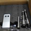 Drop Hitch 2.5 Inch Receiver, Vullteeon 6 Inch Adjustable Trailer Hitch Ball Mount, 18,500 LBS GTW, (2" & 2-5/16") Chrome Plated Steels Balls, Class 5 Aluminum Tow Hitches, 2 Anti-Theft Pins Locks