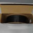 Comgrow PLA 3D Printer Filament, 3D Printer PLA Filament 1.75mm, Dimensional Accuracy +/ - 0.02 mm, 1KG Spool PLA Black