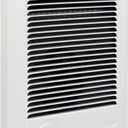 CSC151TW Electric Wall Heater Complete Unit With Thermostat, 120 Volt 1500 Watt, High Efficiency Centrifugal Fan For Fast And Quiet Heating