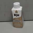 Rit Dye  Liquid Fabric Dye for Crafting, Clothing, and Dcor  8 oz. Bottle  Taupe (Gloves Included)