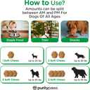 Calming Treats for Dogs  Helps Maintain Calm During Travel, Loud Noises & Routine Changes  Natural Formula, Non-Drowsy (120 Soft Chews)