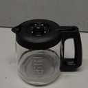 12-Cup Coffee Maker Glass Carafe Replacement Compatible with Hamilton Beach Coffee Maker Models 46310, 49980R, 49976, 49350, 49980A, 49980Z, 49983, 49618, 46300, 49966 1 Pack