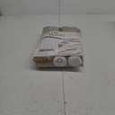 Pinch Pleat Linen Sheer Curtains 90 Inches Long for Living Room, Elegant Boho Thick Burlap Pleated Memory Trained Viral Curtain Kid Room/Office 2 Panel Set Light Filtering Privacy 90 Inch Length Taupe (40"W x 90"L (Pack of 2))