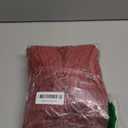 Home Brilliant Red Pillow Covers for Bed Decorative Throw Pillows for Valentines Couch Bed Set of 2 Striped Velvet Indoor Pillow Covers, 55x55cm, 22 x 22 Inch, Burgundy