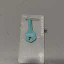 Hillman 5969704 Colorplus Traditional Key House & Office Blank Single Sided Universal Key - Blue & Silver Pack of 5