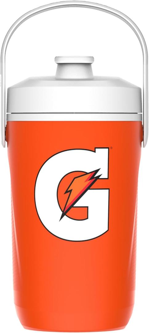 Gatorade Half Gallon Cooler Jug, Sports Hydration Jug, BPA-Free, 64oz, Double Wall Insulation