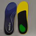 High Arch Support Orthotics Insoles - Welnove Plantar Fasciitis Pain Relief Shoe Inserts for Flat Feet, Foot Pain, Heel Spurs - Fatigue Reduce All-Day Standing Work Boot Insoles Men & Women (L) (L: Men 9.5-10.5|Women 10.5-11.5)