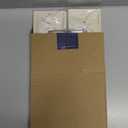 Wall Plates Duplex Outlet Covers, Classic White Light Switch Cover - Natural Bamboo Fiber Electrical Outlet Cover Plate Variety of 13 Styles: Toggle/Combo (1 Gang Toggle 4 Pack, White)