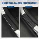 Custom Fit Floor Mats for Jeep Grand Cherokee 2022-2026 | (Include 4xe Not WK or L) All Weather TPE Floor Liners with Trunk Mat & Door Sill Guard | Odorless Interior Accessories