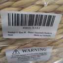 VATIMA Hyacinth Medium Wicker Basket 13.6x9.5x5.6" - With Handle, Living Room Decor, Rectangular Design