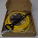 6-50P to 10-30R Dryer Adapter Cord, 3 Prong 50amp 6-50 Male Plug to 30 Amp 10-30 Female Connector Adapter, Welder to Old Style Dryer Power Adapter, STW 10 Gauge 12Inch, ETL Listed