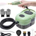 Handheld Steam Cleaner,Steam Cleaner with Smart Touch Screen, High Pressure Steamer,15sec Heat-up Deep Cleaning Steamer(Green), for Kitchen,Bathroom,Furniture,Car,Grout,Tile and More