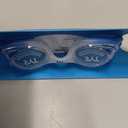 TYR Mens and Women's Hydra Flare Swim Goggles Watertight with UV Protection and Speed Adjustment (Clear/Blue)