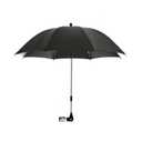 Convenient and Lightweight, Clip-On, Adjustable Steering, Universal, Umbrella Baby Stroller, Stroller Umbrella Attachment for Sun Protection(Black)