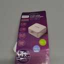 Philips iPhone USB Wall Charger Block, 22.5W Charging Block with USB C and USB A for iPhone 16, 15, 14 Series, iPad, Power Adapter Cube, Foldable Plug Charging Box, White, DLP2507PTS1/27